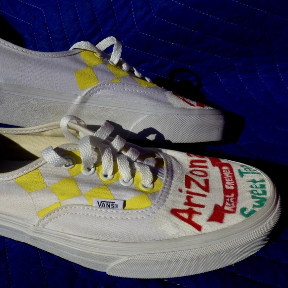 Vans Arizona Iced Tea Sneakers - 9 Men Women 10.5 - Picture 2 of 7